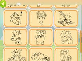 Elephant Coloring Book captura de pantalla 1