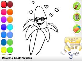 برنامه‌نما Fruit Coloring Book عکس از صفحه