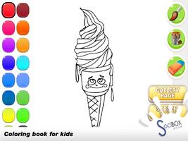 Ice Cream Coloring Book capture d'écran 1