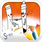 Pencil Coloring Book-icoon