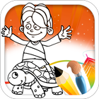 Play Children Coloring Book biểu tượng