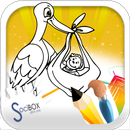 Stork Coloring Book APK