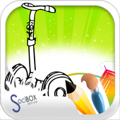 Scooter Coloring icon