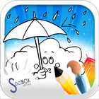 Rain Coloring Book simgesi