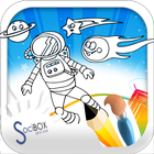 Space Coloring Book icône
