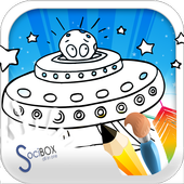 Ufo Coloring Book icon