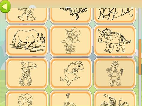 Buku Mewarnai Binatang Apk Download Gratis Pendidikan Permainan Screenshot