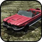 roadster red car game آئیکن