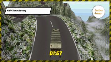 Caminhão de lixo Hill Climb 3D Cartaz