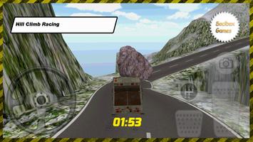 Caminhão de lixo Hill Climb 3D imagem de tela 1