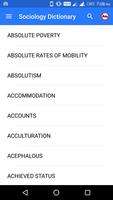 Sociology Dictionary captura de pantalla 3