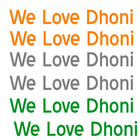 Dhonism - We Love MS Dhoni アイコン