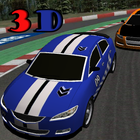 Turbo High Speed Car Racing 3D-icoon