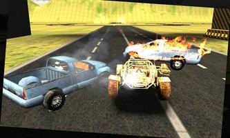 Fury Desert Death Race 3D capture d'écran 2