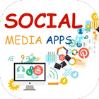 Social Media Apps - Simple and Easy use icône