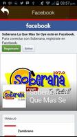 برنامه‌نما Soberana Stereo عکس از صفحه