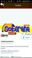 برنامه‌نما Soberana Stereo عکس از صفحه