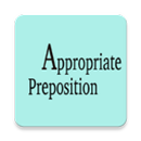 Appropriate preposition APK