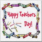 Special Teacher's Day Card-icoon
