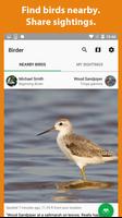 Birder - Record birds you see poster