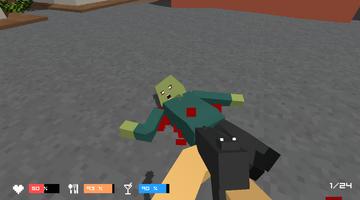 Pixel Zombies Hunter اسکرین شاٹ 1