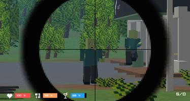 Pixel Zombies Hunter ภาพหน้าจอ 2