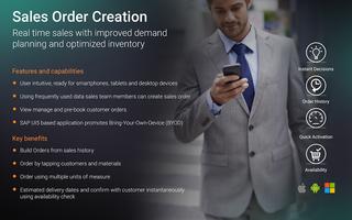 SAP Sales Order Creation ポスター