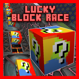 Lucky Block Race Challenge Map for MCPE