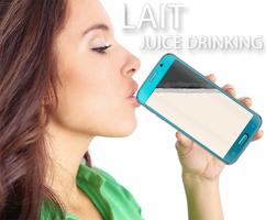 Lait - Juice Drinking poster