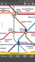 RailNote Lite UK London Tube syot layar 2