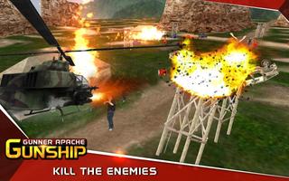 Gunner Apache Gunship 스크린샷 1