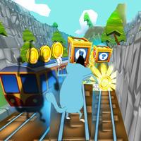 Subway Oggy Run Surf الملصق