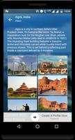 Agra - City of Taj Mahal পোস্টার