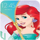 Princess Ariel Zipper Lock Screen-APK