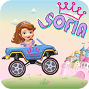 Princess Sofia Driving Car (Hill Climb) APK