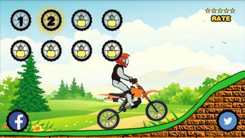 Jungle Race Bike Game ảnh chụp màn hình 3