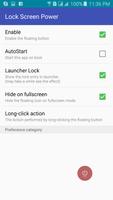 Lock Turn off the screen Screen Power screenshot 1