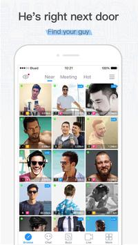 Blued - Gay Chat & Social apk screenshot