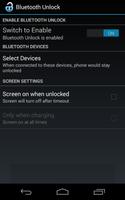 Bluetooth Unlock capture d'écran 1
