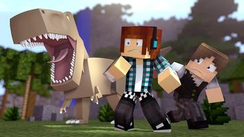 Dinosaurs Addon for Minecraft ảnh chụp màn hình 1