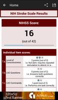 NIH Stroke Scale (NIHSS) capture d'écran 2