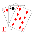 Random Three Poker Card icon