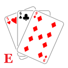 Random Three Poker Card 아이콘