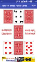 Random Three Poker Card 스크린샷 2