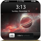 Asteroids Slide Screenlock-icoon