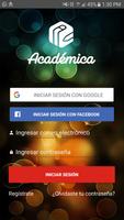 Académica الملصق