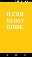 B.Com Study Guide plakat