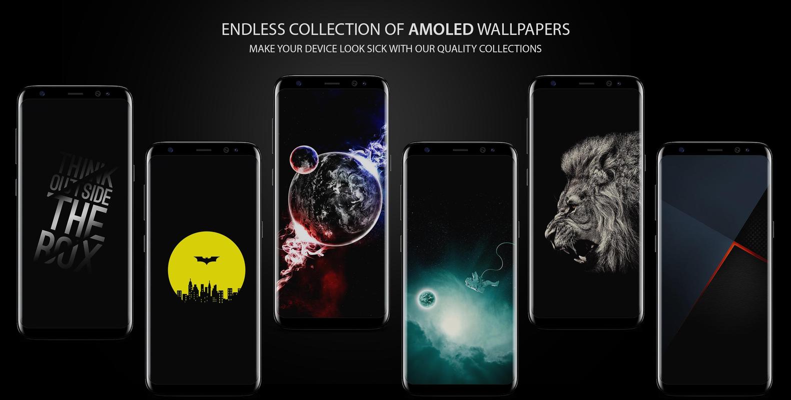 AMOLED Wallpapers APK Download Free Personalization APP For