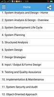 System Analysis and Design 포스터