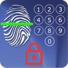 Screen Lock - with Fingerprint Simulator 图标